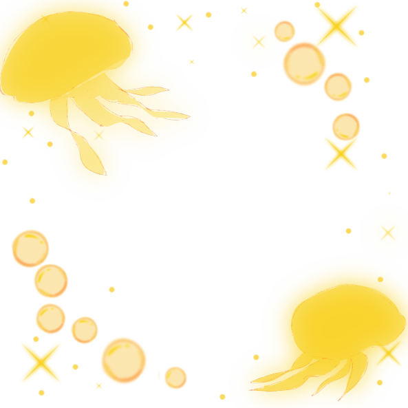 Gold Jelly Decoration